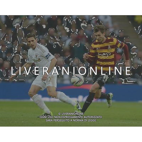 Bradford City\'s Will Atkinson in action during todays match Football - Capital One Cup Final - Bradford City v Swansea City - Sunday 24th February 2013 - Wembley National Stadium - Wembley - London © CameraSport - 43 Linden Ave. Countesthorpe. Leicester. England. LE8 5PG - Tel: +44 (0) 116 277 4147 - admin@camerasport.com - www.camerasport.com ©photoshot/AGENZIA ALDO LIVERANI SAS - ITALY ONLY - EDITORIAL USE ONLY