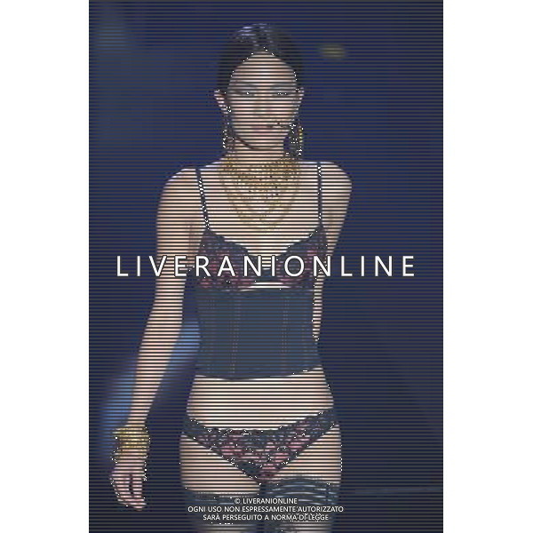 Etam Lingerie and Natalia Vodianova for Etam collections. Etam opening show at Paris Fashion week 26th February 2013 ©Photoshot/AGENZIA ALDO LIVERANI SAS-ITALY ONLY - EDITORIAL USE ONLY