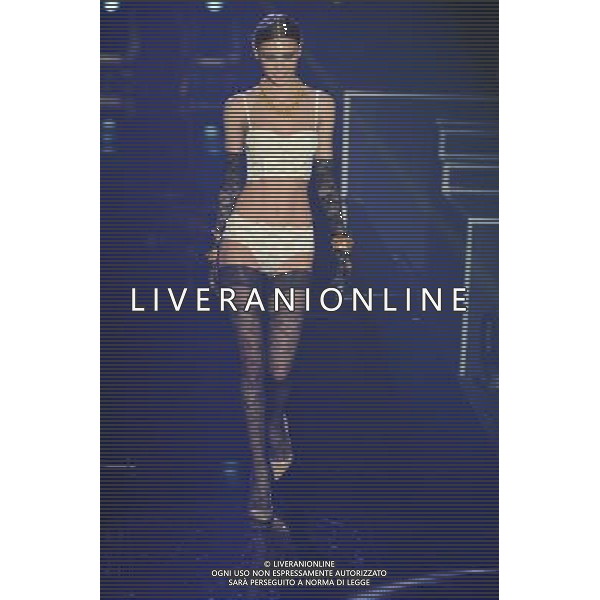 Etam Lingerie and Natalia Vodianova for Etam collections. Etam opening show at Paris Fashion week 26th February 2013 ©Photoshot/AGENZIA ALDO LIVERANI SAS-ITALY ONLY - EDITORIAL USE ONLY
