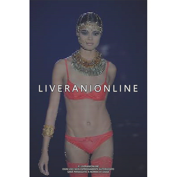 Etam Lingerie and Natalia Vodianova for Etam collections. Etam opening show at Paris Fashion week 26th February 2013 ©Photoshot/AGENZIA ALDO LIVERANI SAS-ITALY ONLY - EDITORIAL USE ONLY