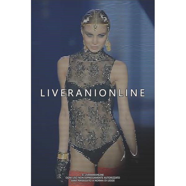Etam Lingerie and Natalia Vodianova for Etam collections. Etam opening show at Paris Fashion week 26th February 2013 ©Photoshot/AGENZIA ALDO LIVERANI SAS-ITALY ONLY - EDITORIAL USE ONLY