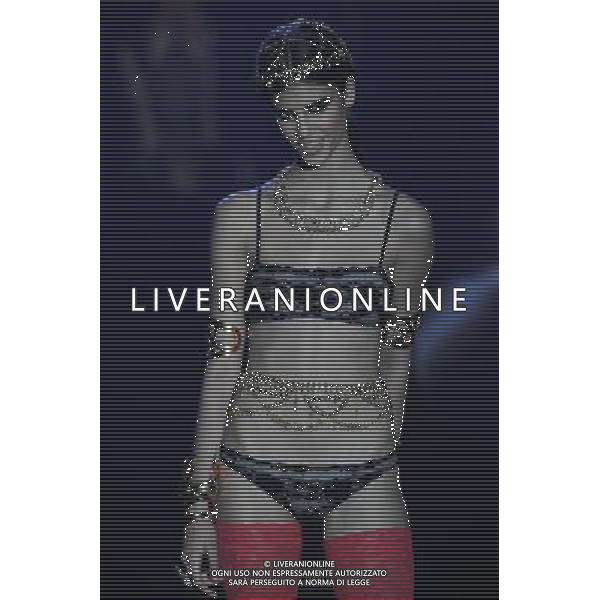 Etam Lingerie and Natalia Vodianova for Etam collections. Etam opening show at Paris Fashion week 26th February 2013 ©Photoshot/AGENZIA ALDO LIVERANI SAS-ITALY ONLY - EDITORIAL USE ONLY