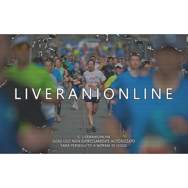 (130301) -- JERUSALEM, March 1, 2013 () -- Participants run during the Third Jerusalem International Marathon in Jerusalem, March 1, 2013. About 20,000 runners participated in a variety of races on Friday. (/ Yin Dongxun) ©photoshot/AGENZIA ALDO LIVERANI SAS - ITALY ONLY - Partecipanti alla Terza Maratona Internazionale di Gerusalemme, 1 marzo 2013. Circa 20.000 corridori hanno partecipato ad una serie di gare