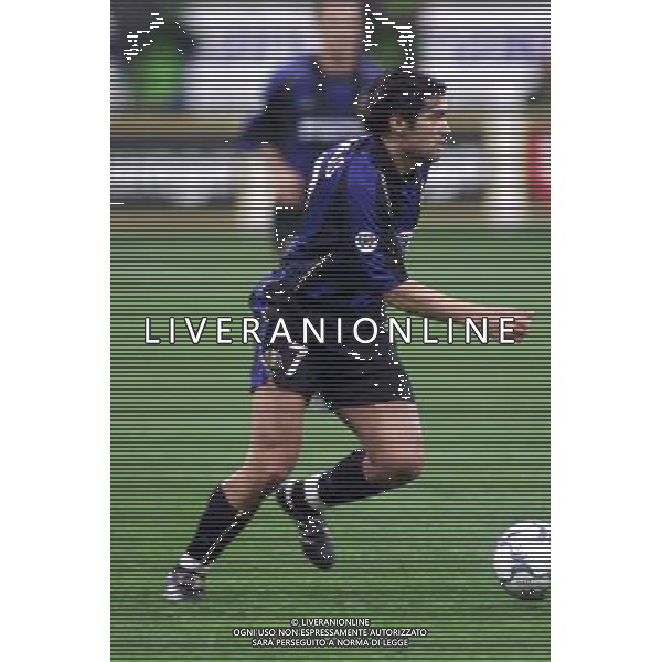 MILANO, 04-04-02 DFP/ MARCO LUSSOSO INTER-FEYENOORD (COPPA UEFA) NELLA FOTO: SERGIO CONCEICAO AG ALDO LIVERANI S A S