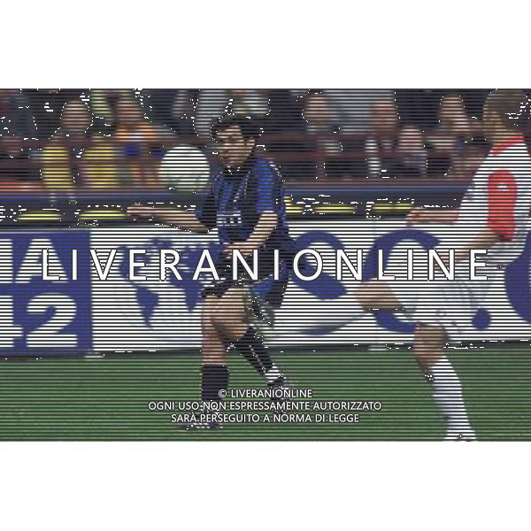 MILANO, 04-04-02 DFP/ MARCO LUSSOSO INTER-FEYENOORD (COPPA UEFA) NELLA FOTO: SERGIO CONCEICAO AG ALDO LIVERANI S A S