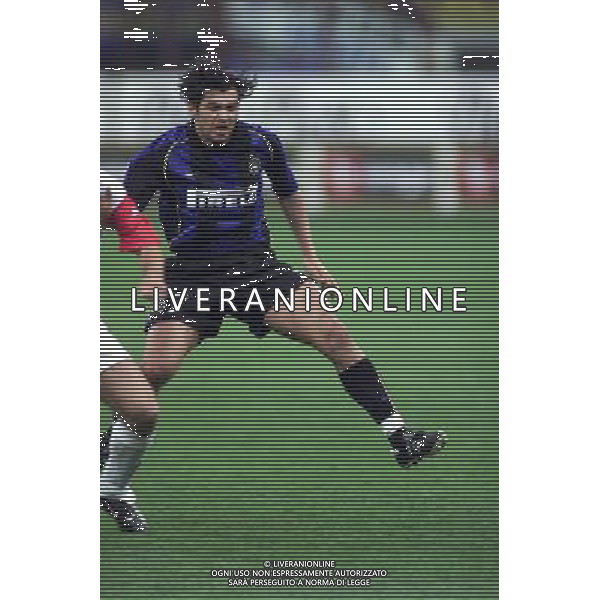 MILANO, 04-04-02 DFP/ MARCO LUSSOSO INTER-FEYENOORD (COPPA UEFA) NELLA FOTO: SERGIO CONCEICAO AG ALDO LIVERANI S A S