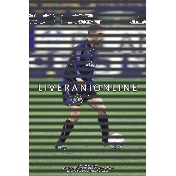 MILANO, 04-04-02 DFP/ MARCO LUSSOSO INTER-FEYENOORD (COPPA UEFA) NELLA FOTO: LUIGI DI BIAGIO AG ALDO LIVERANI S A S