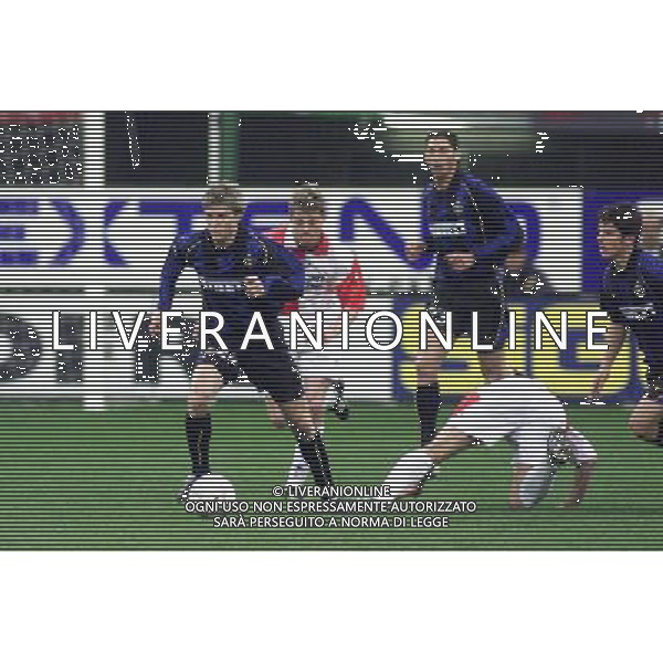 MILANO, 04-04-02 DFP/ MARCO LUSSOSO INTER-FEYENOORD (COPPA UEFA) NELLA FOTO: GRESKO AG ALDO LIVERANI S A S