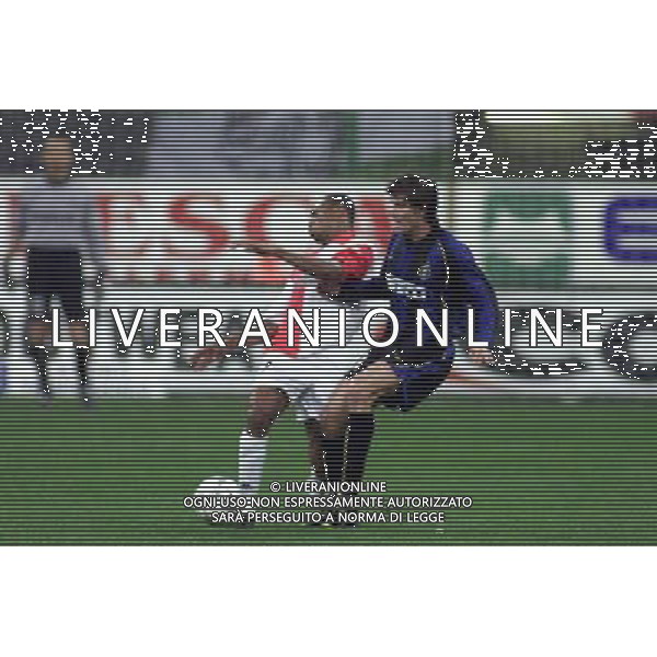 MILANO, 04-04-02 DFP/ MARCO LUSSOSO INTER-FEYENOORD (COPPA UEFA) NELLA FOTO: GULY AG ALDO LIVERANI S A S