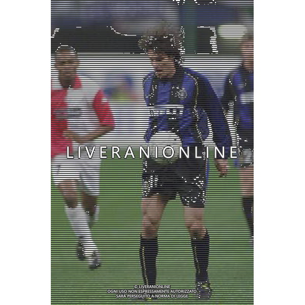 MILANO, 04-04-02 DFP/ MARCO LUSSOSO INTER-FEYENOORD (COPPA UEFA) NELLA FOTO: GULY AG ALDO LIVERANI S A S