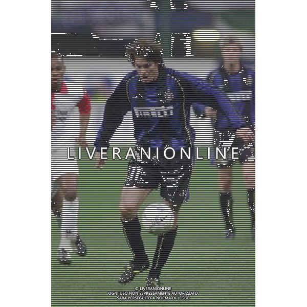 MILANO, 04-04-02 DFP/ MARCO LUSSOSO INTER-FEYENOORD (COPPA UEFA) NELLA FOTO: GULY AG ALDO LIVERANI S A S