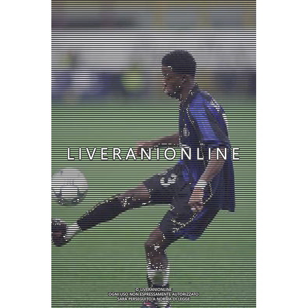 MILANO, 04-04-02 DFP/ MARCO LUSSOSO INTER-FEYENOORD (COPPA UEFA) NELLA FOTO: MOHAMED KALLON AG ALDO LIVERANI S A S
