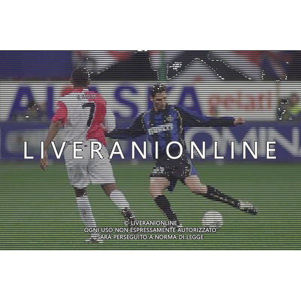 MILANO, 04-04-02 DFP/ MARCO LUSSOSO INTER-FEYENOORD (COPPA UEFA) NELLA FOTO: MARCO MATERAZZI AG ALDO LIVERANI S A S