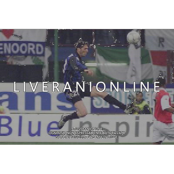 MILANO, 04-04-02 DFP/ MARCO LUSSOSO INTER-FEYENOORD (COPPA UEFA) NELLA FOTO: MARCO MATERAZZI AG ALDO LIVERANI S A S