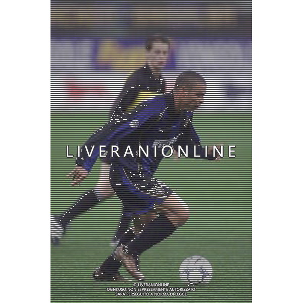 MILANO, 04-04-02 DFP/ MARCO LUSSOSO INTER-FEYENOORD (COPPA UEFA) NELLA FOTO: RONALDO AG ALDO LIVERANI S A S