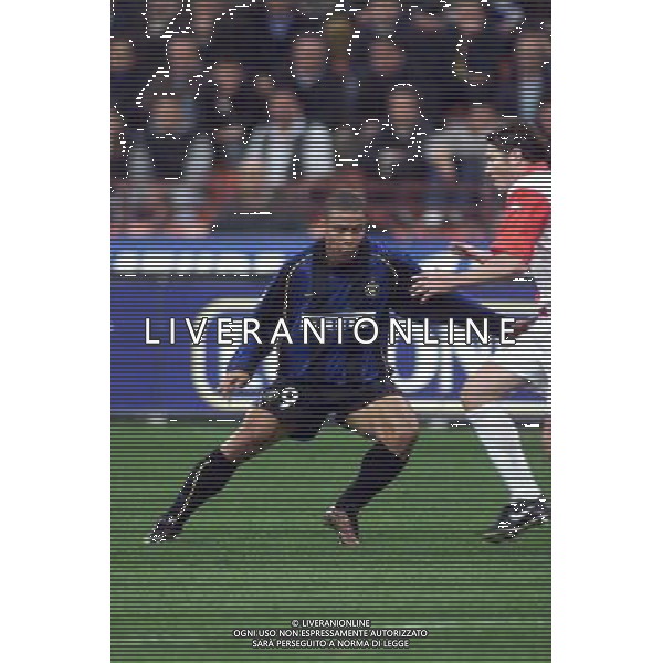 MILANO, 04-04-02 DFP/ MARCO LUSSOSO INTER-FEYENOORD (COPPA UEFA) NELLA FOTO: RONALDO AG ALDO LIVERANI S A S