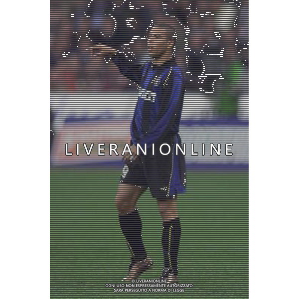 MILANO, 04-04-02 DFP/ MARCO LUSSOSO INTER-FEYENOORD (COPPA UEFA) NELLA FOTO: RONALDO AG ALDO LIVERANI S A S