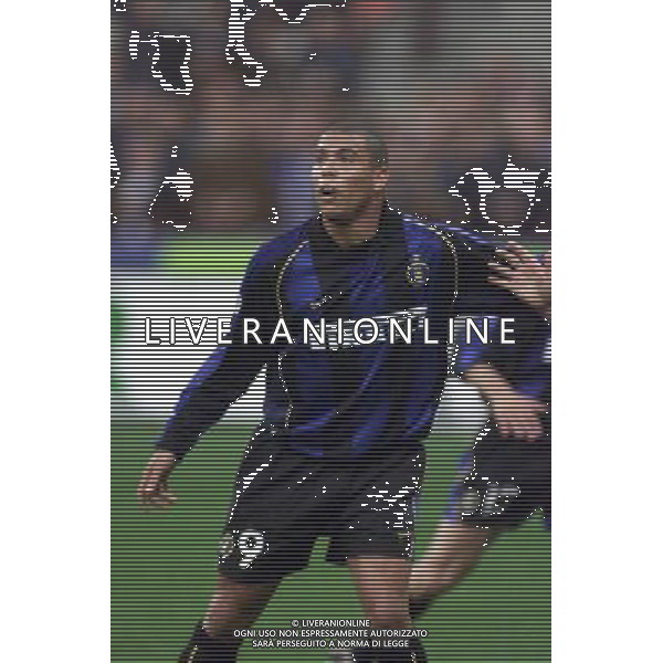 MILANO, 04-04-02 DFP/ MARCO LUSSOSO INTER-FEYENOORD (COPPA UEFA) NELLA FOTO: RONALDO AG ALDO LIVERANI S A S