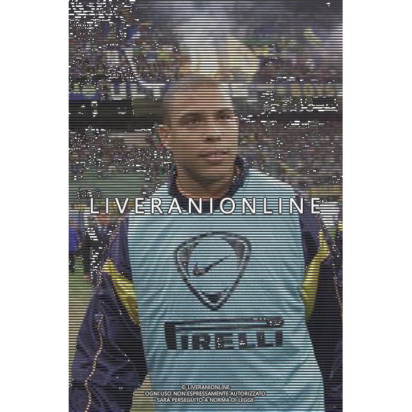 MILANO, 04-04-02 DFP/ MARCO LUSSOSO INTER-FEYENOORD (COPPA UEFA) NELLA FOTO: RONALDO AG ALDO LIVERANI S A S
