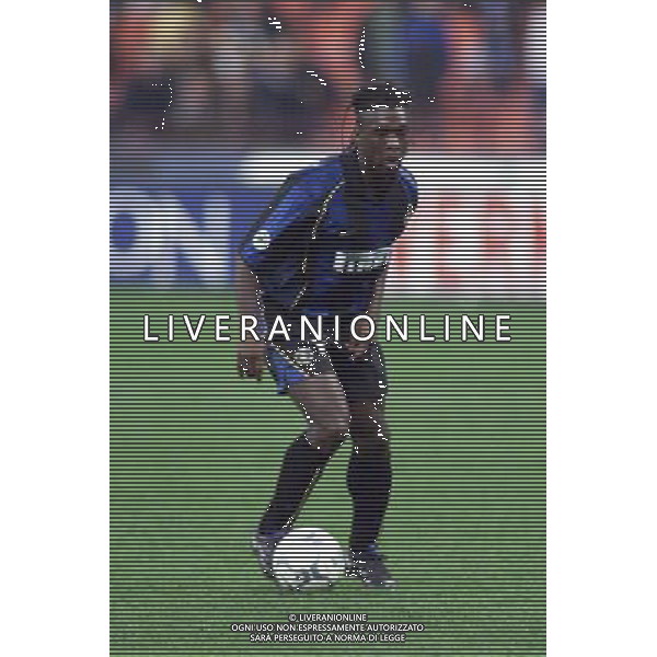 MILANO, 04-04-02 DFP/ MARCO LUSSOSO INTER-FEYENOORD (COPPA UEFA) NELLA FOTO: CLARENCE SEEDORF AG ALDO LIVERANI S A S