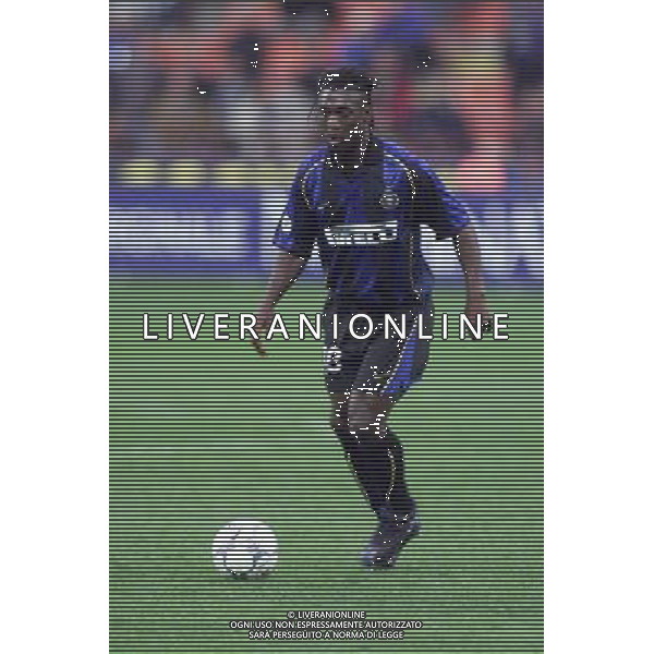 MILANO, 04-04-02 DFP/ MARCO LUSSOSO INTER-FEYENOORD (COPPA UEFA) NELLA FOTO: CLARENCE SEEDORF AG ALDO LIVERANI S A S
