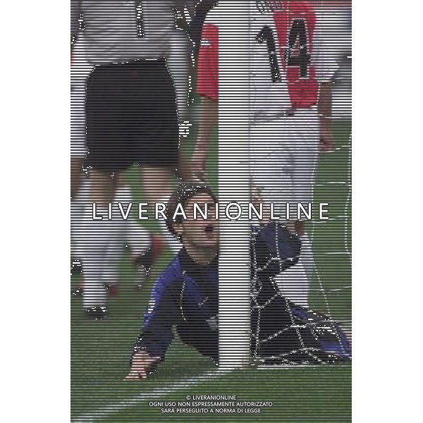 MILANO, 04-04-02 DFP/ MARCO LUSSOSO INTER-FEYENOORD (COPPA UEFA) NELLA FOTO: NICOLA VENTOLA AG ALDO LIVERANI S A S