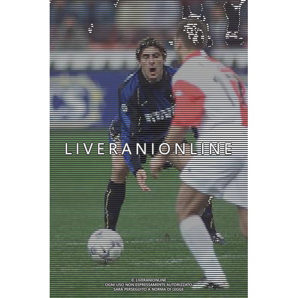 MILANO, 04-04-02 DFP/ MARCO LUSSOSO INTER-FEYENOORD (COPPA UEFA) NELLA FOTO: NICOLA VENTOLA AG ALDO LIVERANI S A S