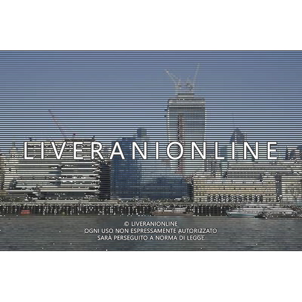 General view of 20 Fenchurch Street, colloquially known as the Walkie Talkie ©photoshot/AGENZIA ALDO LIVERANI SAS - ITALY ONLY - Veduta generale del 20 Fenchurch Street a Londra, nota come il Walkie Talkie