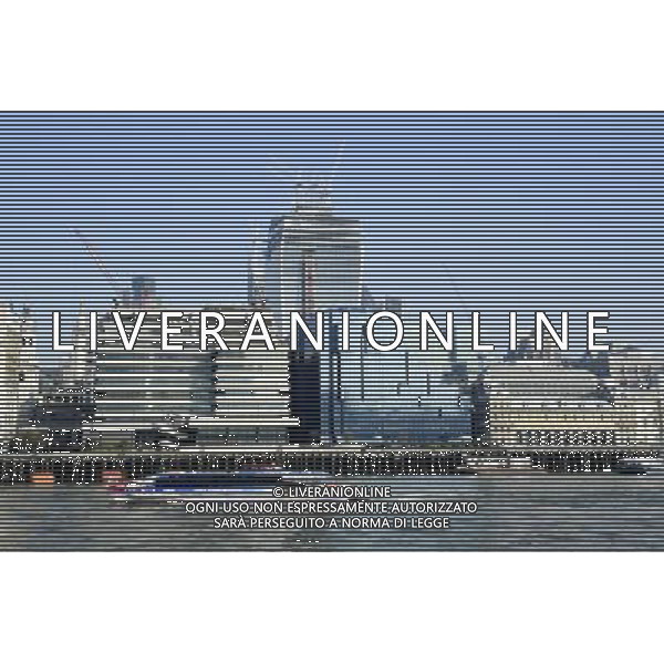 General view of 20 Fenchurch Street, colloquially known as the Walkie Talkie ©photoshot/AGENZIA ALDO LIVERANI SAS - ITALY ONLY - Veduta generale del 20 Fenchurch Street a Londra, nota come il Walkie Talkie