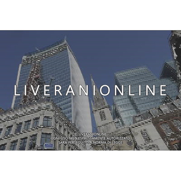 General view of 20 Fenchurch Street, colloquially known as the Walkie Talkie ©photoshot/AGENZIA ALDO LIVERANI SAS - ITALY ONLY - Veduta generale del 20 Fenchurch Street a Londra, nota come il Walkie Talkie