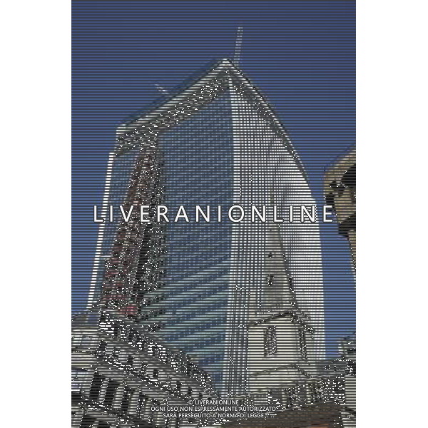 General view of 20 Fenchurch Street, colloquially known as the Walkie Talkie ©photoshot/AGENZIA ALDO LIVERANI SAS - ITALY ONLY - Veduta generale del 20 Fenchurch Street a Londra, nota come il Walkie Talkie