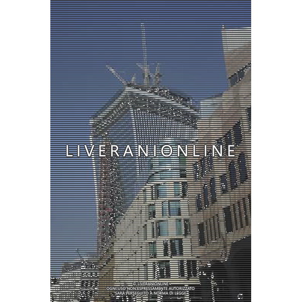 General view of 20 Fenchurch Street, colloquially known as the Walkie Talkie ©photoshot/AGENZIA ALDO LIVERANI SAS - ITALY ONLY - Veduta generale del 20 Fenchurch Street a Londra, nota come il Walkie Talkie