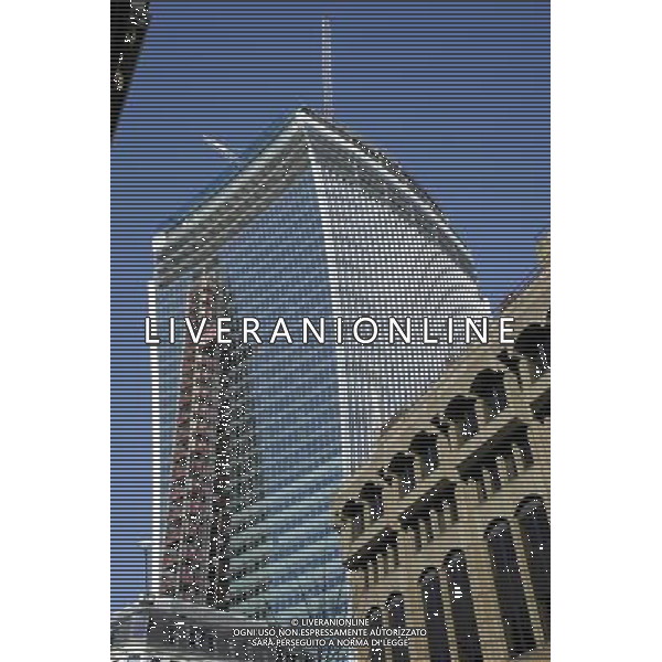 General view of 20 Fenchurch Street, colloquially known as the Walkie Talkie ©photoshot/AGENZIA ALDO LIVERANI SAS - ITALY ONLY - Veduta generale del 20 Fenchurch Street a Londra, nota come il Walkie Talkie