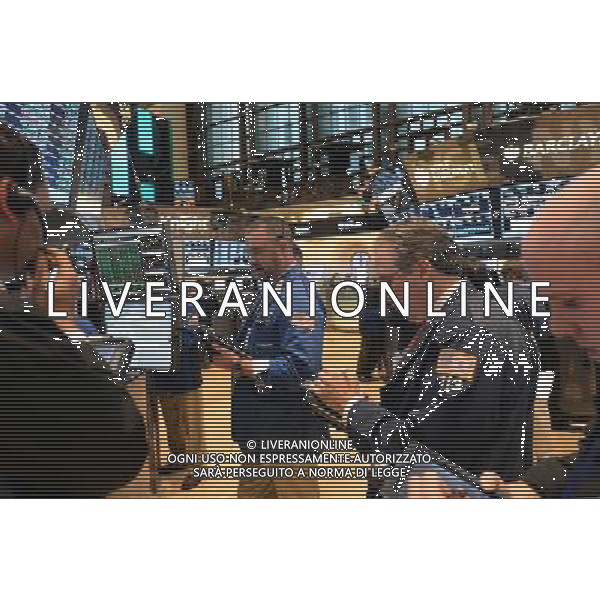 (130308) -- NEW YORK, March 8, 2013 () -- Traders work on the floor of the New York Stock Exchange in New York, the United States, on March 8, 2013. The blue-chip Dow on Friday was up 67.58 points, or 0.47 percent, to 14,397.07. (/Wang Lei) AG ALDO LIVERANI S A S ONLY ITALY