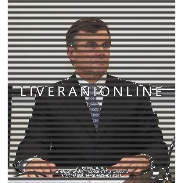 Gianbattista Conter , Credito Lombardo Veneto banca , Brescia 7 marzo 2013 . Ph Fotolive Filippo Venezia AG ALDO LIVERANI S A S