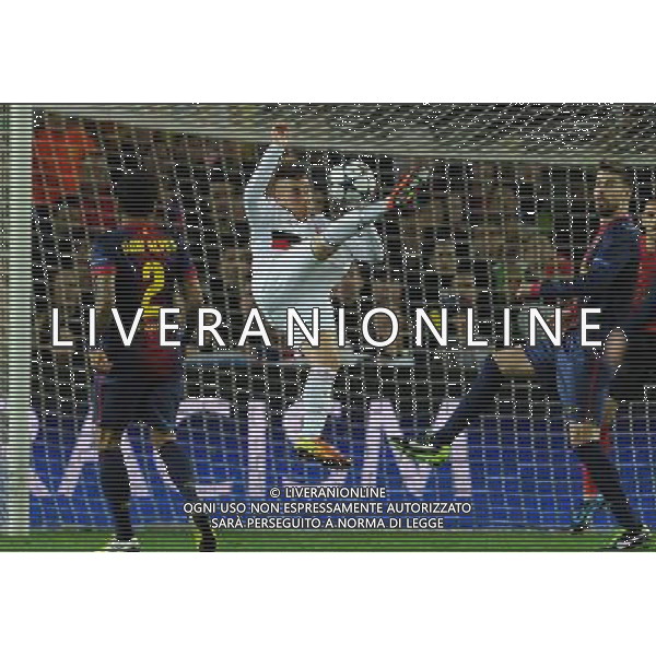 UEFA Champions League 2012/2013 Ottavi di Finale Ritorno Barcellona - 12.03.2013 Barcellona-Milan Nella Foto:rovesciata el shaarawy /Ph.Vitez-Ag. Aldo Liverani