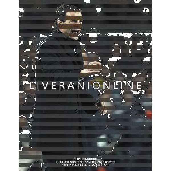 UEFA Champions League 2012/2013 Ottavi di Finale Ritorno Barcellona - 12.03.2013 Barcellona-Milan Nella Foto:Allegri Massimiliano /Ph.Vitez-Ag. Aldo Liverani