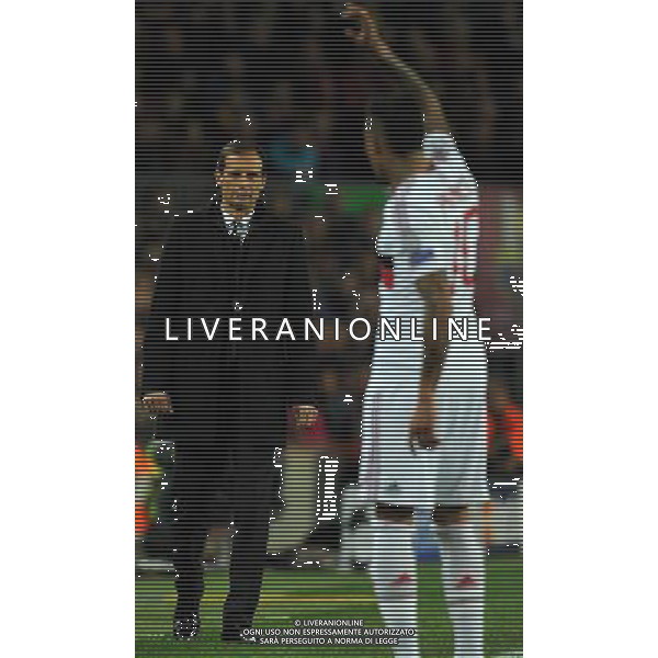 UEFA Champions League 2012/2013 Ottavi di Finale Ritorno Barcellona - 12.03.2013 Barcellona-Milan Nella Foto:Allegri Massimiliano /Ph.Vitez-Ag. Aldo Liverani