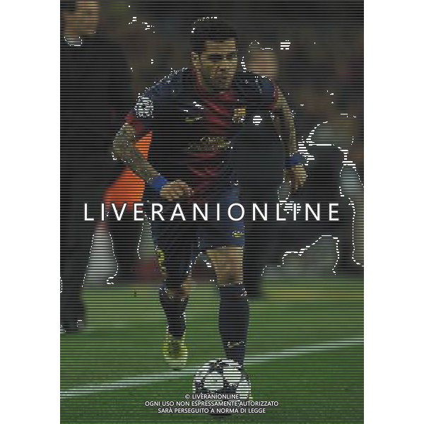 UEFA Champions League 2012/2013 Ottavi di Finale Ritorno Barcellona - 12.03.2013 Barcellona-Milan Nella Foto:Daniel Alves /Ph.Vitez-Ag. Aldo Liverani