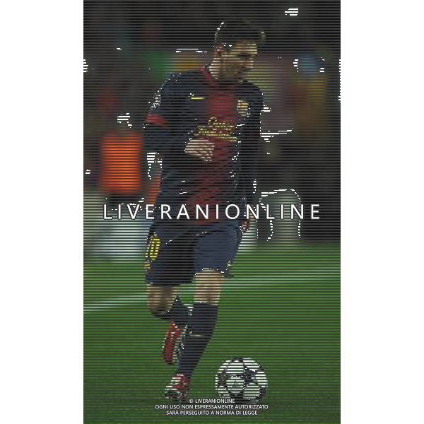 UEFA Champions League 2012/2013 Ottavi di Finale Ritorno Barcellona - 12.03.2013 Barcellona-Milan Nella Foto:Messi Lionel /Ph.Vitez-Ag. Aldo Liverani