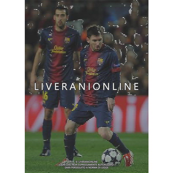 UEFA Champions League 2012/2013 Ottavi di Finale Ritorno Barcellona - 12.03.2013 Barcellona-Milan Nella Foto:Messi Lionel /Ph.Vitez-Ag. Aldo Liverani