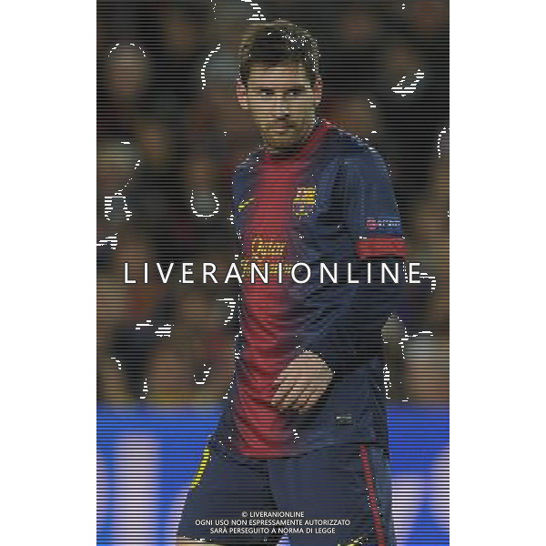 UEFA Champions League 2012/2013 Ottavi di Finale Ritorno Barcellona - 12.03.2013 Barcellona-Milan Nella Foto:Messi Lionel /Ph.Vitez-Ag. Aldo Liverani