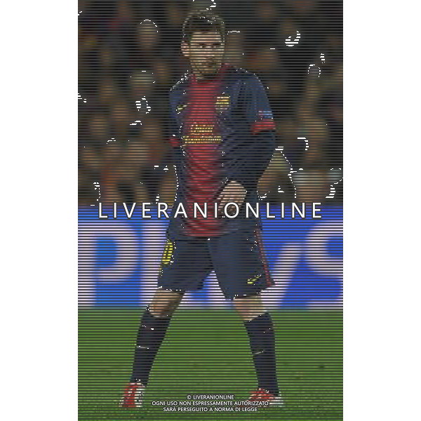 UEFA Champions League 2012/2013 Ottavi di Finale Ritorno Barcellona - 12.03.2013 Barcellona-Milan Nella Foto:Messi Lionel /Ph.Vitez-Ag. Aldo Liverani