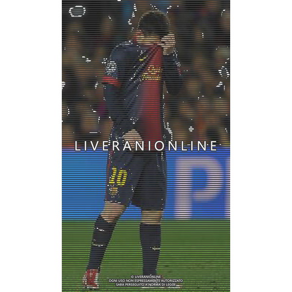 UEFA Champions League 2012/2013 Ottavi di Finale Ritorno Barcellona - 12.03.2013 Barcellona-Milan Nella Foto:Messi Lionel /Ph.Vitez-Ag. Aldo Liverani