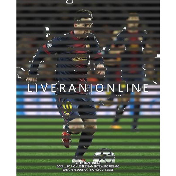 UEFA Champions League 2012/2013 Ottavi di Finale Ritorno Barcellona - 12.03.2013 Barcellona-Milan Nella Foto:Messi Lionel /Ph.Vitez-Ag. Aldo Liverani