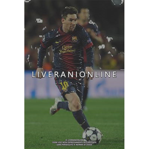 UEFA Champions League 2012/2013 Ottavi di Finale Ritorno Barcellona - 12.03.2013 Barcellona-Milan Nella Foto:Messi Lionel /Ph.Vitez-Ag. Aldo Liverani