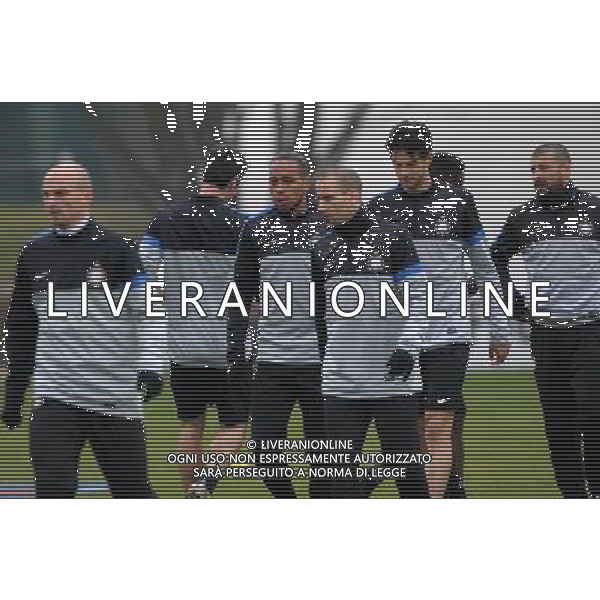 APPIANO GENTILE (CO) 13/3/2013 ALLENAMENTO DELL\' INTER PER LA PARTITA DI EUROPA LEAGUE CONTRO IL TOTTENHAM NELLA FOTO PEREIRA PALACIO FOTO ROMANO/AG ALDO LIVERANI