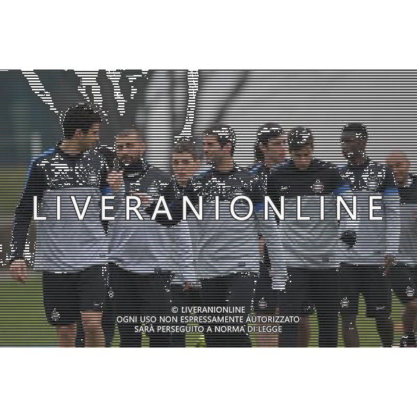 APPIANO GENTILE (CO) 13/3/2013 ALLENAMENTO DELL\' INTER PER LA PARTITA DI EUROPA LEAGUE CONTRO IL TOTTENHAM NELLA FOTO ANDREA RANOCCHIA WALTER SAMUEL E CHRISTIAN CHIVU FOTO ROMANO/AG ALDO LIVERANI