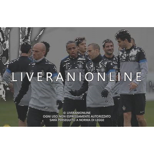 APPIANO GENTILE (CO) 13/3/2013 ALLENAMENTO DELL\' INTER PER LA PARTITA DI EUROPA LEAGUE CONTRO IL TOTTENHAM NELLA FOTO ESTEBAN CAMBIASSO. PALACIO FOTO ROMANO/AG ALDO LIVERANI