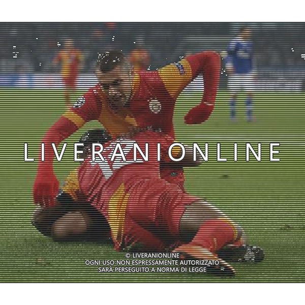 UEFA Champions League second match between Schalke 04 and Galatasaray at Veltins arena in Gelsenkirchen, Germany 12.03.2013 ©PHOTOSHOT/AGENZIA ALDO LIVERANI SAS - ITALY ONLY - EDITORIAL USE ONLY